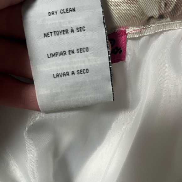 Morgan & Co. Floral Maxi Skirt in Pink and Gray - Picture 8 of 8